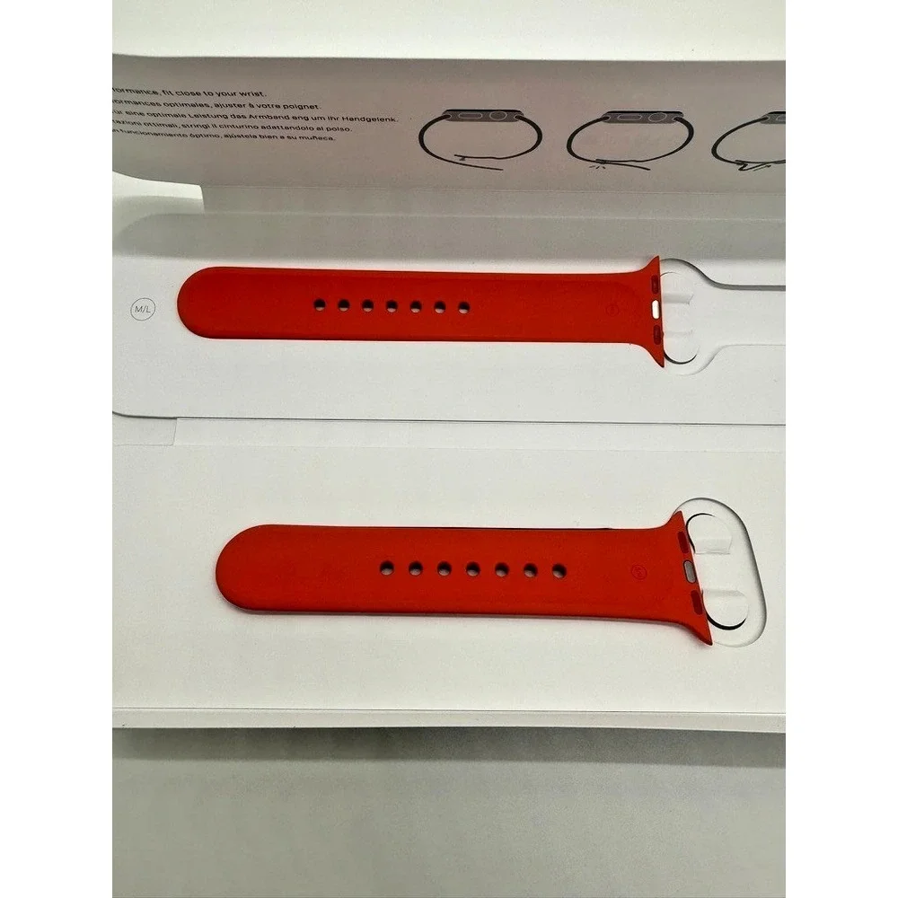 📀 PARTS ONLY Apple 38mm‎ Watch Sport Band PINK - Adjusting Side Only S/M & M/LA